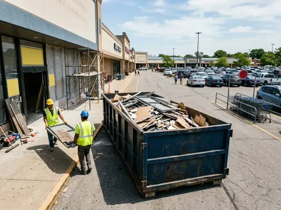 retail-store-renovation-debris-003 — frequently asked questions, Roll-off Dumpster Rentals in Preston, ID